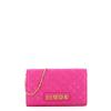 Love Moschino Clutch Shiny Quilted Fuxia - 1