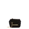 Love Moschino Mini Borsa a spalla Shiny Quilted Nero - 1