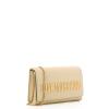 Love Moschino Clutch Eco-Friendly con logo Avorio - 2