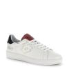 Lotto Sneakers Autograph Suede White All Black Dried Tomato - 2