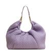 Manila Grace Borsa a spalla Tulip Big Lavanda - 1