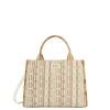 Alviero Martini 1a Classe Borsa a mano Piccola Jacquard Sand Naturale - 1