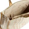 Alviero Martini 1a Classe Borsa a mano Grande Jacquard Sand Naturale - 4