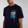 Napapijri T-Shirt Canada Blu Marine - 4