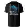 The North Face T-Shirt Foundation Graphic TNF Black Optic Blue - 2