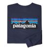 Patagonia Men's Long-Sleeved P-6 Logo Responsibili-Tee® Classic Navy - 1