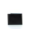 Men wallet with twelve slots Blue Square-NERO-UN