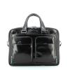 Slim Briefcase Blue Square 14.0-NERO-UN