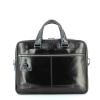 Slim Briefcase Blue Square 14.0-NERO-UN