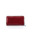 Three gussets woman wallet Blue Square-ROSSO-UN