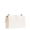 Pinko Borsa a tracolla Love One Classic Bianco Seta Antique Gold - 3