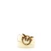 Pinko Cintura Love Berry 3 cm Bianco Seta Antique Gold - 1