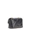 Pinko Mini Borsa a tracolla Love Puff Maxi Quilt Nero Antique Gold - 3