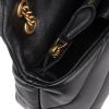 Pinko Mini Borsa a tracolla Love Puff Maxi Quilt Nero Antique Gold - 6