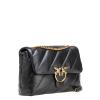 Pinko Borsa a tracolla Large Love Puff Nero Antique Gold - 2