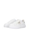 Pinko Sneakers Yoko in pelle Love Birds Bianco Platino - 3