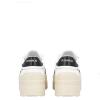 Pinko Sneakers Platform Greta in pelle Bianco Nero - 4