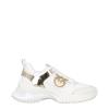 Pinko Sneakers Ariel in pelle Bianco Nero - 1