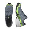 Salomon Scarpe da trail running Speedcross 6 Gore-Tex Flint Stone Green Gecko Black - 4