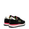 Sun68 Sneakers Ally Solid Nylon Nero Giallo Fluo - 3