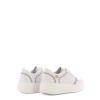 Twin Set Sneakers in pelle con lavorazione embossed Bianco Ottico - 3